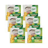 Ball front packaging showing 12-count regular mouth lids, reliable sealing