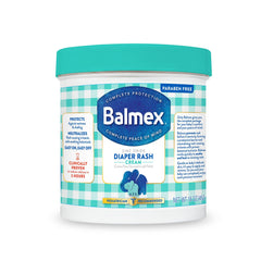 Balmex front 16oz tube showing label and benefits for quick protection