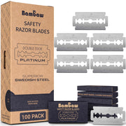 Bambaw caja frontal con 100 cuchillas, almacenamiento ecológico