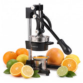 BAMBROX front view showing robust cast iron body and lever for durable pressing