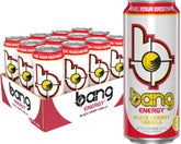 BANG lata frente Black Cherry Vanilla mostrando diseño y tamaño