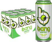 BANG front can showing Lime Pop Drop label and bold lime benefit