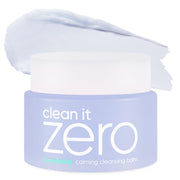BANILA CO frasco frontal del Calming Balm muestra envase y diseño