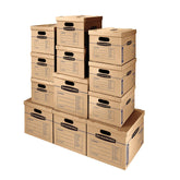 Bankers Box front packaging showing kit contents and eco materials benefit