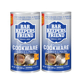 Bar Keepers Friend frente del envase muestra limpieza efectiva