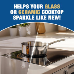 Bar Keepers Friend raspador incluido del pack, herramienta que facilita retirar restos adheridos