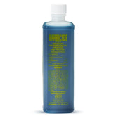 BARBICIDE botella frontal del concentrado mostrando volumen y marca