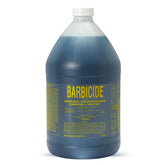 BARBICIDE gallon front label showing product identity and quantity benefits