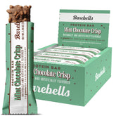 Barebells front packaging showing mint chocolate crisp and protein benefit