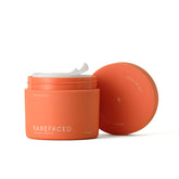 Barefaced front packaging showing tub and label for clear identification and speedier purchase