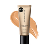 bareMinerals frasco frontal mostrando tono Cashew 3.5 y diseño práctico