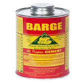 Barge lata frontal 32 oz mostrando etiqueta y capacidad resistente