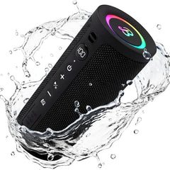 BassBloom Roar 3 vista frontal con rejilla y controles, sonido potente