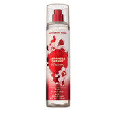 Bath & Body Works botella frontal Japanese Cherry Blossom mostrando diseño y tamaño