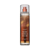 Bath & Body Works frasco frontal Warm Vanilla Sugar mostrando diseño y volumen