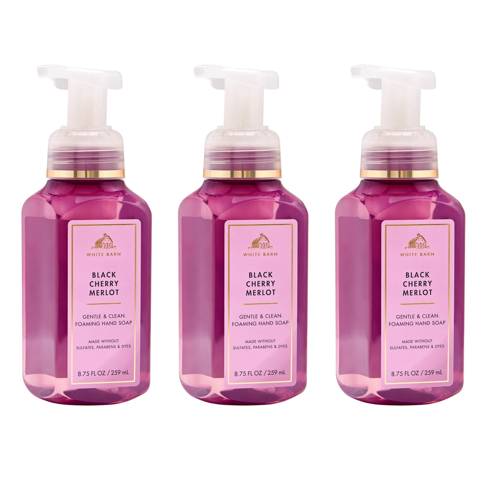 Bath & Body Works botella frontal mostrando etiqueta y aroma frutal