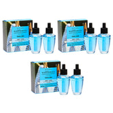Bath & Body Works paquete frontal de recargas Fresh Linen mostrando seis unidades y etiqueta clara