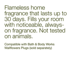 Bath & Body Works recarga Wallflowers enchufada en baño, mantiene ambiente fresco continuamente