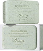 Baxter of California bar front packaging showing product and weight benefit smooth skin