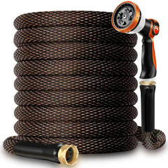 BazeSync front packaging showing 100FT hose and included nozzle for quick setup