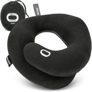 BCOZZY vista frontal del empaque negro mostrando soporte doble y tamaño