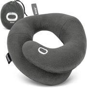 BCOZZY frontal mostrando la forma ergonómica que mantiene la cabeza alineada