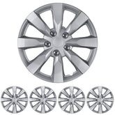 BDK front view of 16-inch hubcap showcasing OEM-style look and curb appeal