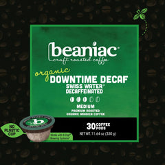 beaniac cápsula compostable en primer plano sugerente y útil