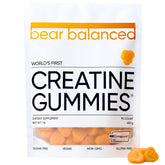 Bear Balanced front pouch showing product branding and serving count benefits convenience