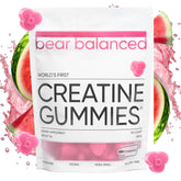 Bear Balanced front pouch showing product branding and benefits