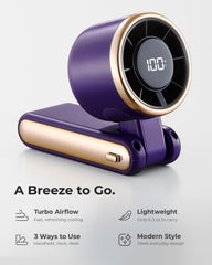 Bearwind detalle de las 7 aspas turbo mostrando potencia de aire