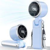 Bearwind vista frontal en Dew Drop Blue felicitando diseño elegante y enfriamiento potente