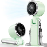 Bearwind vista frontal del ventilador portátil con diseño compacto y potencia