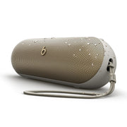 Beats Pill vista frontal champagne gold con diseño elegante y potencia sonora