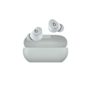Beats Solo Buds front packaging in Storm Gray showing compact design and branding