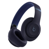 Beats Studio Pro front view showing sleek navy design and comfortable fit
