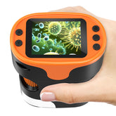 BEBANG microscope front view showing controls and clear body for easy handling benefit