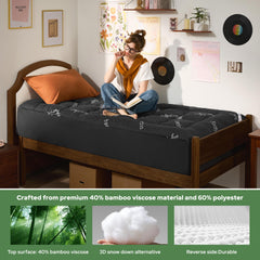 BEDLORE costuras del acolchado para estabilidad y confort duradero