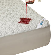 BEDLORE front packaging view showing queen protector and benefits