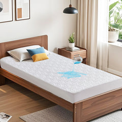 BEDLORE protector frontal con empaque mostrando ajuste y estilo