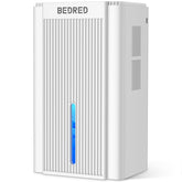 bedred front view dehumidifier showing compact design and quiet operation