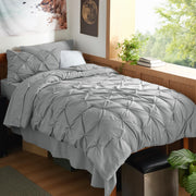 Bedsure vista frontal del conjunto empaquetado, confort listo para mover