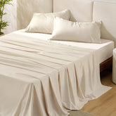 Bedsure PureWoven king set front view showing full package and cool-look benefit