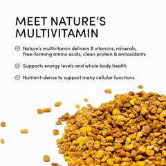 Beekeeper's Naturals etiqueta con información nutricional clara y verificable