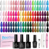 beetles front packaging showing 60-color set and included tools for complete kit