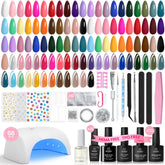 Beetles Gel Polish front packaging showing kit contents and benefits