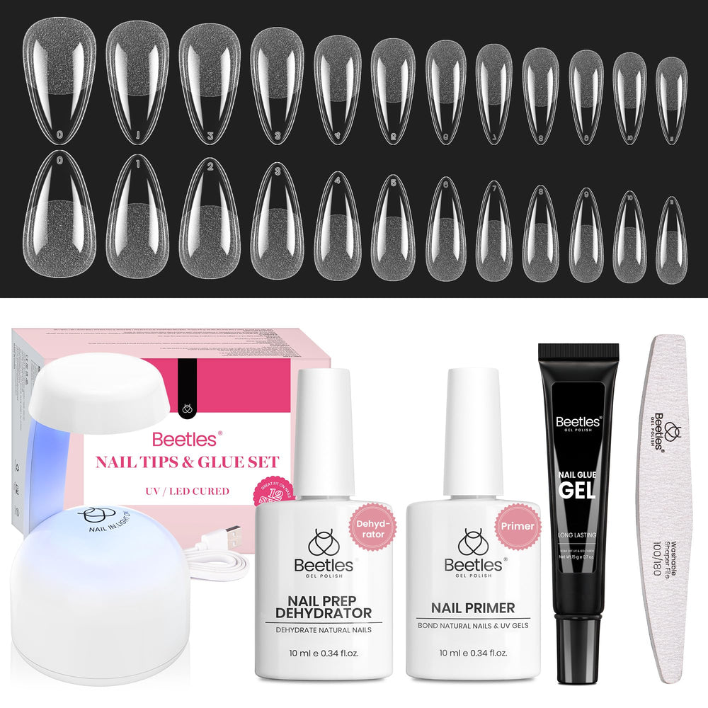 Beetles Gel Polish front packaging showing kit contents and benefits