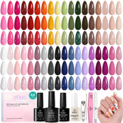 Beetles set frontal con 36 esmaltes mini y accesorios, variedad de colores