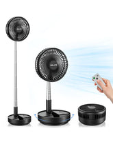 Belife folded compact fan showing portable travel convenience