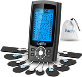 Belifu front panel display showing modes and battery for easy control